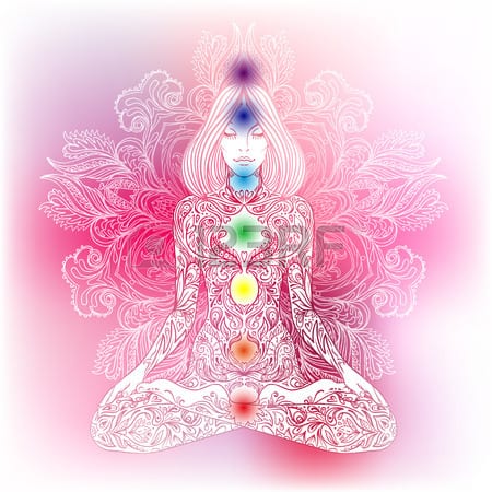 43573200-sierlijke-silhouet-van-de-vrouw-zitten-in-lotus-pose-meditatie-aura-en-chakra-s-vector-illustratie.jpg