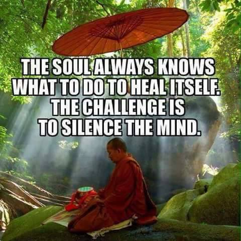Silence the mind