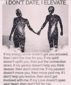 I don 't date....